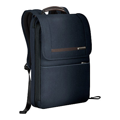 Briggs & Riley Kinzie Flapover Expandable Backpack Navy